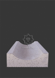 25 Cm Andezit Yağmur Oluğu